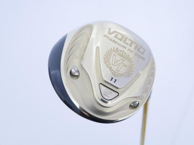 Driver : Katana : Katana Voltio Platinum Hi COR 480cc. (รุ่นพิเศษ หน้าบาง เด้งเกินกฏสุดๆๆ) Loft 11 ก้าน Tour AD Platinum 4 Flex R