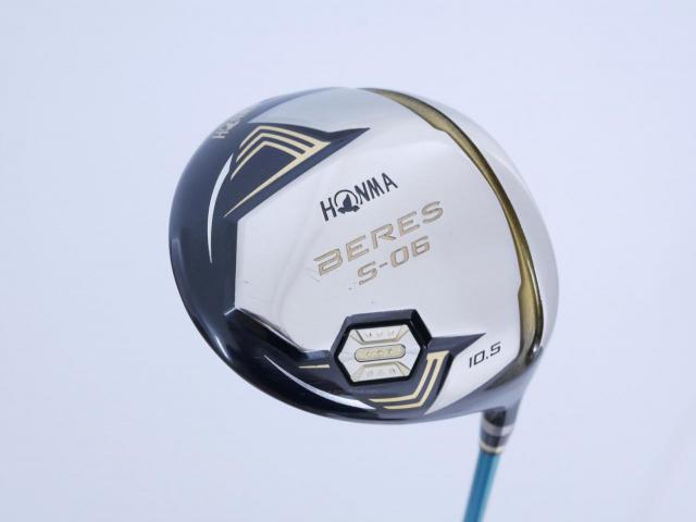 Driver : Honma : **ก้าน 3 ดาว** ไดรเวอร์ Honma Beres S-06 (ปี 2019) Loft 10.5 ก้าน ARMRQ X (43) Flex R (3 ดาว)