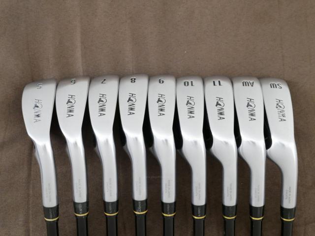 Iron set : Honma : ชุดเหล็ก Honma AMAZING Spec (หน้าเด้ง โกงองศาสุดๆ ไกลที่สุด) มีเหล็ก 5-11,Aw,Sw (9 ชิ้น ระยะเทียบเท่า 4-Pw,Aw,Sw) ก้านกราไฟต์ Flex R