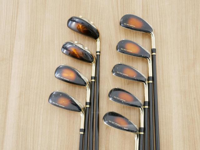 Iron set : Katana : ชุดเหล็กกระเทย Katana Izu Max Sniper มีเหล็ก 5-Pw,Aw,As,Sw (9 ชิ้น เบอร์ 5 ตีระยะเท่าเหล็ก 4 ปกติ) ก้านกราไฟต์ Flex R