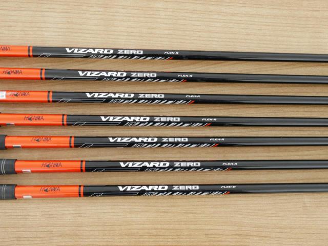 Iron set : Honma : ชุดเหล็ก Honma Tour World ZERO (ใบใหญ่ ตีง่าย ไกล) มีเหล็ก 6-10,Aw,Sw (7 ชิ้น) ก้านกราไฟต์ Flex R