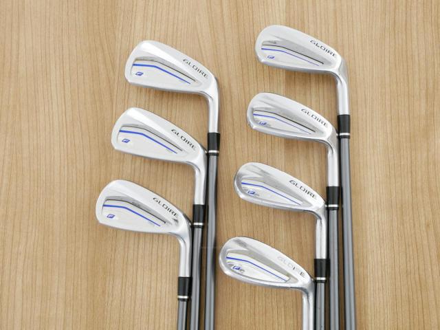 Iron set : Taylormade : ชุดเหล็ก Taylormade Gloire F2 Forged (รุ่นท๊อปสุด Japan Spec. ออกปี 2017) มีเหล็ก 6-Pw,Aw,Sw (7 ชิ้น) ก้านกราไฟต์ Flex R