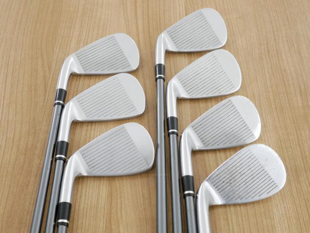 Iron set : Taylormade : ชุดเหล็ก Taylormade Gloire F2 Forged (รุ่นท๊อปสุด Japan Spec. ออกปี 2017) มีเหล็ก 6-Pw,Aw,Sw (7 ชิ้น) ก้านกราไฟต์ Flex R