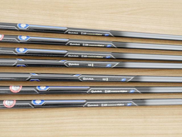 Iron set : Taylormade : ชุดเหล็ก Taylormade Gloire F2 Forged (รุ่นท๊อปสุด Japan Spec. ออกปี 2017) มีเหล็ก 6-Pw,Aw,Sw (7 ชิ้น) ก้านกราไฟต์ Flex R