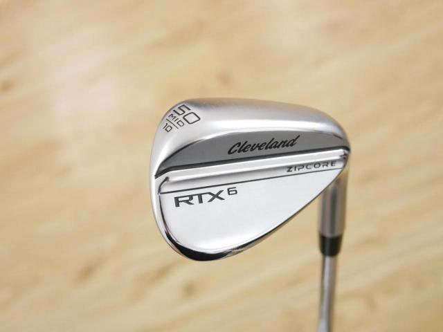 Wedge : Cleveland : Wedge Cleveland RTX 6 ZIPCORE Loft 50 ก้านเหล็ก Project X 6.5 Flex X