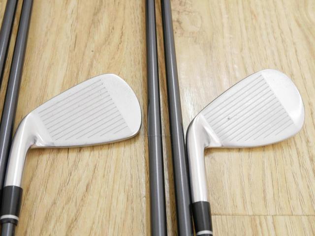 Iron set : PRGR : ชุดเหล็ก PRGR 02 Forged (ปี 2021 นุ่มมาก หายาก) มีเหล็ก 5-Pw (6 ชิ้น) ก้านกราไฟต์ Mitsubishi Diamana Flex S