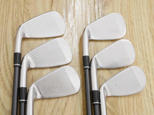 Iron set : PRGR : ชุดเหล็ก PRGR 02 Forged (ปี 2021 นุ่มมาก หายาก) มีเหล็ก 5-Pw (6 ชิ้น) ก้านกราไฟต์ Mitsubishi Diamana Flex S