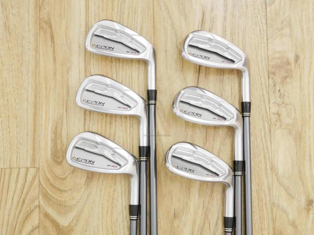 Iron set : Epon : ชุดเหล็ก EPON AF-503 Forged มีเหล็ก 6-Pw,Aw (6 ชิ้น) ก้านกราไฟต์ Fujikura MCI Black 80 Flex R