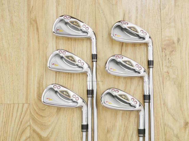 Iron set : Taylormade : ชุดเหล็ก Taylormade R7 XR (ใบใหญ่ ตีง่าย ไกล) มีเหล็ก 5-Pw (6 ชิ้น) ก้านเหล็ก GS75 R300