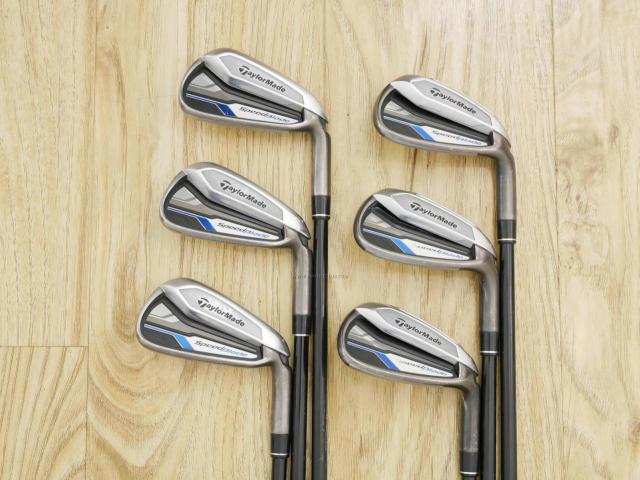 Iron set : Taylormade : ชุดเหล็ก Taylormade SpeedBlade มีเหล็ก 5-Pw (6 ชิ้น) ก้านกราไฟต์ Flex S