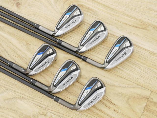 Iron set : Taylormade : ชุดเหล็ก Taylormade SpeedBlade มีเหล็ก 5-Pw (6 ชิ้น) ก้านกราไฟต์ Flex S