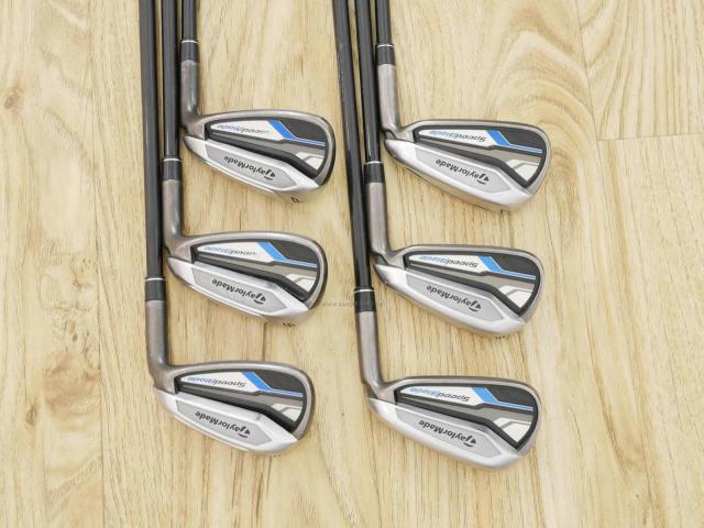 Iron set : Taylormade : ชุดเหล็ก Taylormade SpeedBlade มีเหล็ก 5-Pw (6 ชิ้น) ก้านกราไฟต์ Flex S