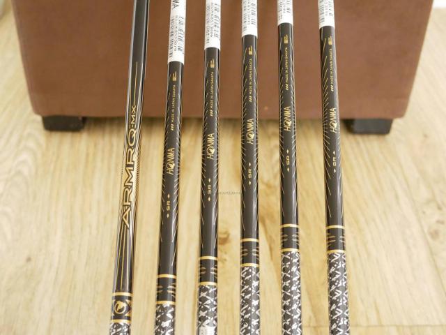 Iron set : Honma : ชุดเหล็ก Honma Beres Black Forged (รุ่นปี 2022 สวยมากๆ) มีเหล็ก 6-11 (6 ชิ้น เทียบเท่า 5-Pw) ก้าน ARMRQ MX Flex SR