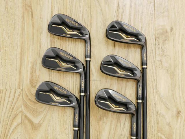 Iron set : Honma : ชุดเหล็ก Honma Beres Black Forged (รุ่นปี 2022 สวยมากๆ) มีเหล็ก 6-11 (6 ชิ้น เทียบเท่า 5-Pw) ก้าน ARMRQ MX Flex SR