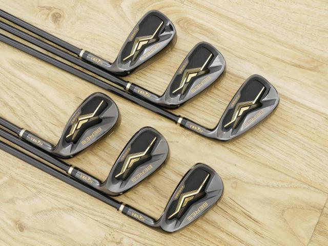 Iron set : Honma : ชุดเหล็ก Honma Beres Black Forged (รุ่นปี 2022 สวยมากๆ) มีเหล็ก 6-11 (6 ชิ้น เทียบเท่า 5-Pw) ก้าน ARMRQ MX Flex SR