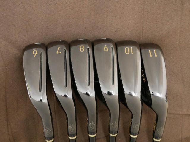 Iron set : Honma : ชุดเหล็ก Honma Beres Black Forged (รุ่นปี 2022 สวยมากๆ) มีเหล็ก 6-11 (6 ชิ้น เทียบเท่า 5-Pw) ก้าน ARMRQ MX Flex SR