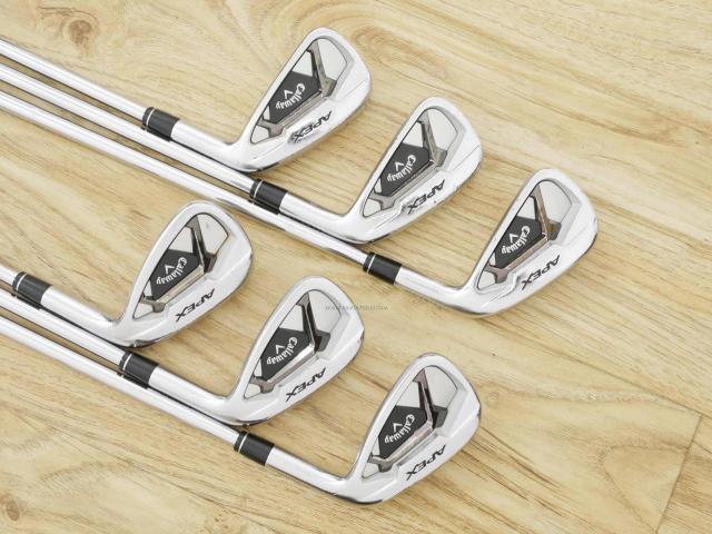 Iron set : Callaway : ชุดเหล็ก Callaway APEX Forged (รุ่นปี 2022) มีเหล็ก 5-Pw (6 ชิ้น) ก้านเหล็ก NS Pro Modus 105 Flex S