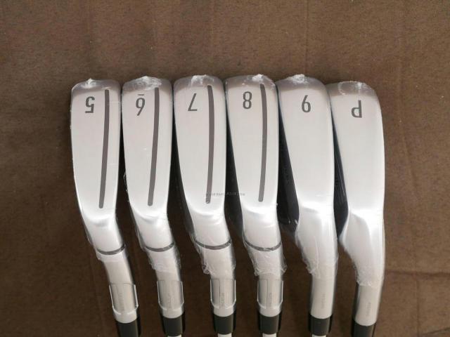 Iron set : Taylormade : **ของใหม่ ยังไม่แกะพลาสติก** ชุดเหล็ก Taylormade Qi (รุ่นล่าสุด ออกปี 2024 Japan Spec.) มีเหล็ก 5-Pw (6 ชิ้น) ก้านเหล็ก NS Pro 820GH Flex R