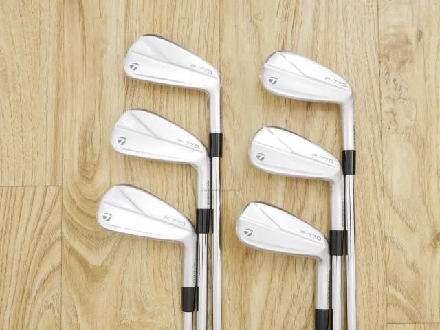 Iron set : Taylormade : **ของใหม่ ยังไม่แกะพลาสติก** ชุดเหล็ก Taylormade P770 Forged (รุ่นล่าสุด ปี 2023 นุ่ม แน่น)  มีเหล็ก 5-Pw (6 ชิ้น) ก้านเหล็ก Dynamic Gold EX Weight Lock Tour Issue S200