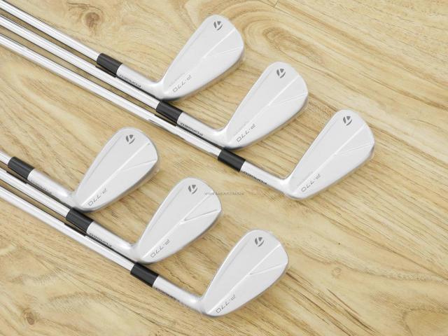 Iron set : Taylormade : **ของใหม่ ยังไม่แกะพลาสติก** ชุดเหล็ก Taylormade P770 Forged (รุ่นล่าสุด ปี 2023 นุ่ม แน่น)  มีเหล็ก 5-Pw (6 ชิ้น) ก้านเหล็ก Dynamic Gold EX Weight Lock Tour Issue S200