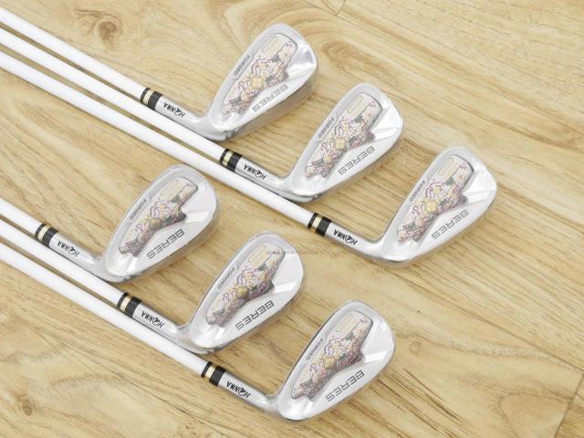 Iron set : Honma : **ของใหม่ ยังไม่แกะพลาสติก** ชุดเหล็ก Honma Beres AIZU (รุ่นปี 2023) มีเหล็ก 6-11 (6 ชิ้น เทียบเท่า 5-Pw) ก้าน Honma ARMRQ MX Flex S (2 ดาว)