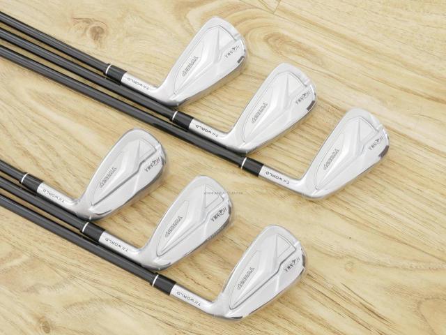 Iron set : Honma : **ของใหม่ ยังไม่แกะพลาสติก** ชุดเหล็ก Honma Tour World TW757P (ออกปี 2022) มีเหล็ก 5-Pw (6 ชิ้น) ก้านกราไฟต์ Honma Vizard 50 Flex R