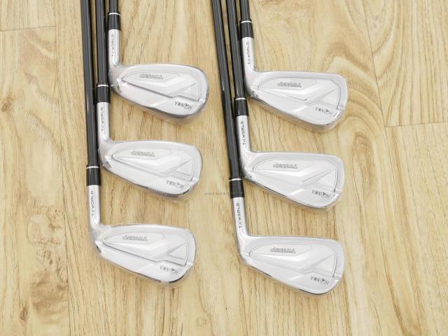 Iron set : Honma : **ของใหม่ ยังไม่แกะพลาสติก** ชุดเหล็ก Honma Tour World TW757P (ออกปี 2022) มีเหล็ก 5-Pw (6 ชิ้น) ก้านกราไฟต์ Honma Vizard 50 Flex R