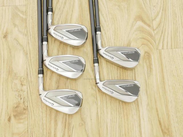 Iron set : Taylormade : ชุดเหล็ก Taylormade Stealth (ออกปี 2022 Japan Spec.) มีเหล็ก 6-Pw (5 ชิ้น) ก้านกราไฟต์ Mitsubishi Tensei TM60 Flex R