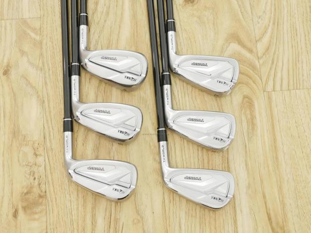 Iron set : Honma : ชุดเหล็ก Honma Tour World TW757P (ออกปี 2022) มีเหล็ก 5-Pw (6 ชิ้น) ก้านกราไฟต์ Honma Vizard 50 Flex R