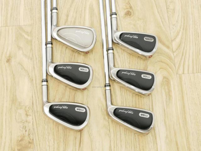 Iron set : PRGR : ชุดเหล็ก PRGR New Egg Forged (ตีง่ายมาก ไกล) มีเหล็ก 5-Pw (6 ชิ้น) ก้านเหล็ก NS Pro 850 Flex R