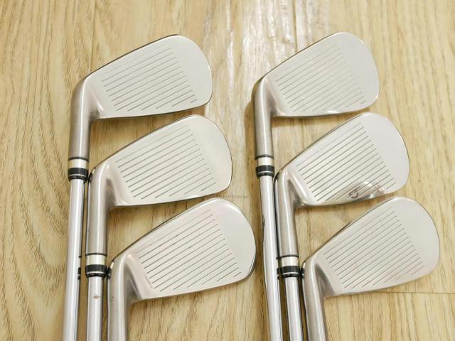 Iron set : PRGR : ชุดเหล็ก PRGR New Egg Forged (ตีง่ายมาก ไกล) มีเหล็ก 5-Pw (6 ชิ้น) ก้านเหล็ก NS Pro 850 Flex R