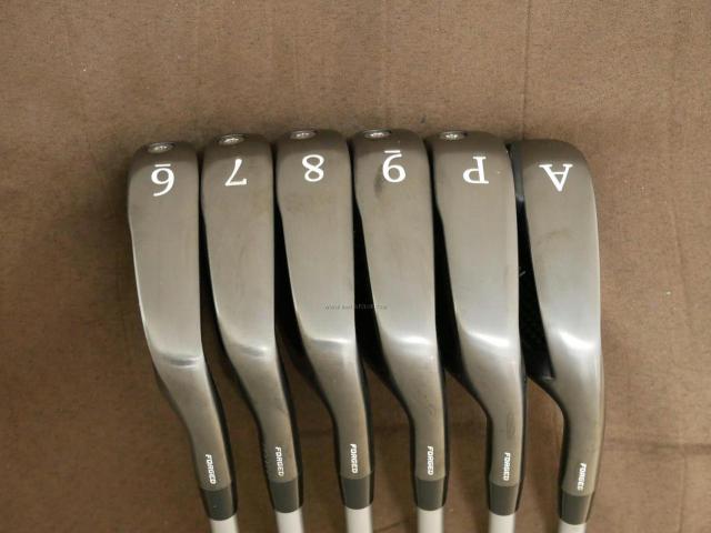 Iron set : Epon : ชุดเหล็ก EPON EF-02I Forged (ออกปี 2022 ใบใหญ่ ตีง่าย ไกล) มีเหล็ก 6-Pw,Aw (6 ชิ้น) ก้านกราไฟต์ Fujikura MCI 60 Flex R