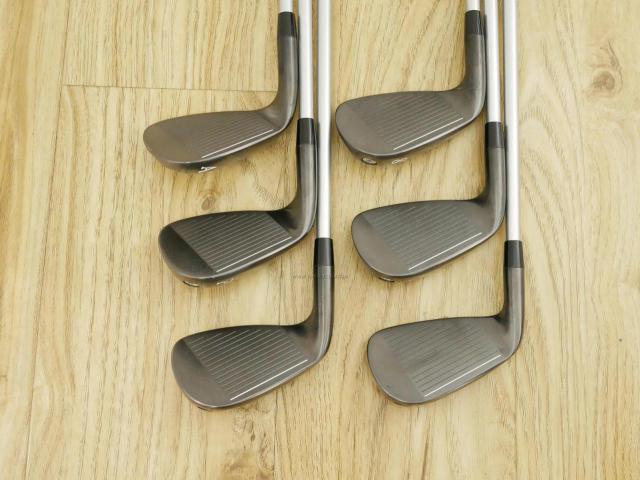 Iron set : Epon : ชุดเหล็ก EPON EF-02I Forged (ออกปี 2022 ใบใหญ่ ตีง่าย ไกล) มีเหล็ก 6-Pw,Aw (6 ชิ้น) ก้านกราไฟต์ Fujikura MCI 60 Flex R