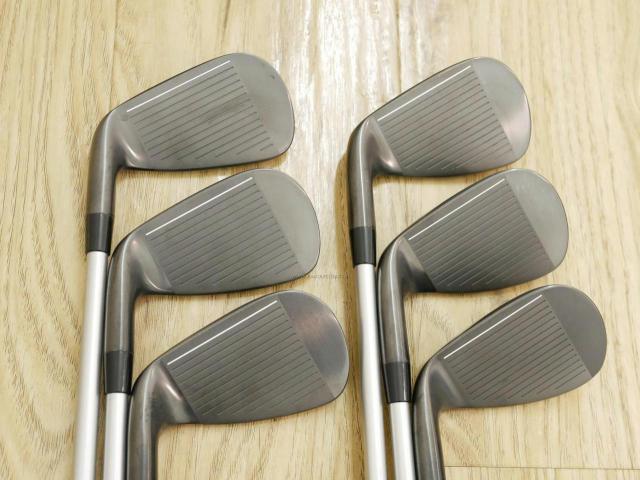 Iron set : Epon : ชุดเหล็ก EPON EF-02I Forged (ออกปี 2022 ใบใหญ่ ตีง่าย ไกล) มีเหล็ก 6-Pw,Aw (6 ชิ้น) ก้านกราไฟต์ Fujikura MCI 60 Flex R