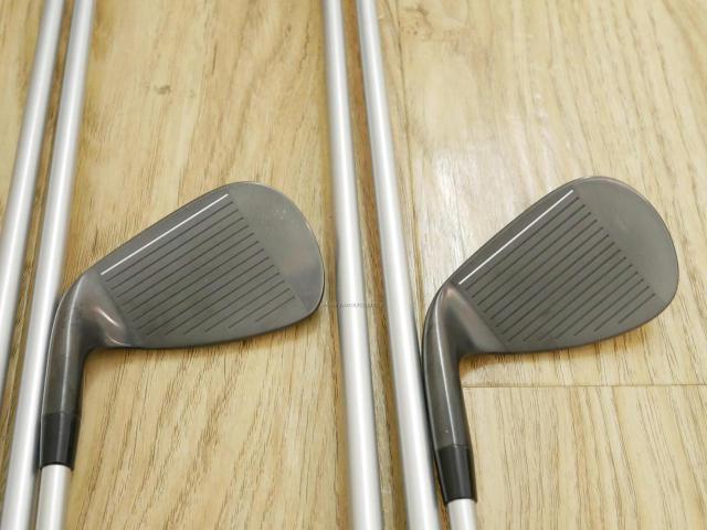 Iron set : Epon : ชุดเหล็ก EPON EF-02I Forged (ออกปี 2022 ใบใหญ่ ตีง่าย ไกล) มีเหล็ก 6-Pw,Aw (6 ชิ้น) ก้านกราไฟต์ Fujikura MCI 60 Flex R