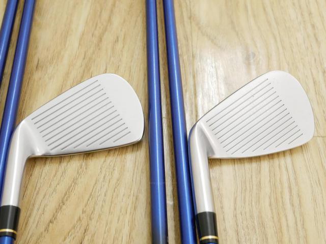 Iron set : Honma : **ก้าน 3 ดาว** ชุดเหล็ก Honma Tour World TW727P (Forged) มีเหล็ก 5-10 (6 ชิ้น) ก้านกราไฟต์ ARMRQ 8 (54) Flex R (3 ดาว)