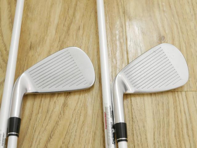 Iron set : Callaway : ชุดเหล็ก Callaway APEX DCB Forged (รุ่นปี 2022) มีเหล็ก 5-Pw (6 ชิ้น) ก้านกราไฟต์ Fujikura Speeder 45i Flex R