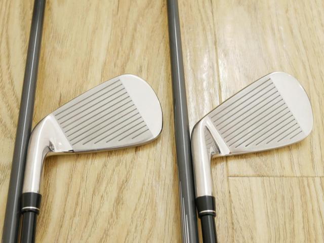 Iron set : Callaway : ชุดเหล็ก Callaway Paradym Ai Smoke Max Fast (รุ่นล่าสุด ออกปี 2024 ตีง่ายมาก ไกล Japan Spec.) มีเหล็ก 6-Pw,Aw (6 ชิ้น) ก้านกราไฟต์ Fujikura TENSEI 40 Flex R