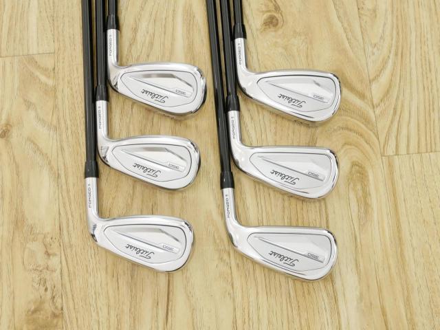 Iron set : Titleist : ชุดเหล็ก Titleist T350 Forged (รุ่นใหม่ล่าสุด ออกปี 2023) มีเหล็ก 6-Pw,48 (6 ชิ้น) ก้านกราไฟต์ Mitsubishi TENSEI AM2 Flex S