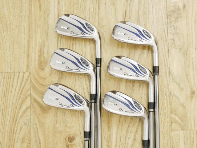 Iron set : Romaro : ชุดเหล็ก Romaro Ray Alpha Forged (ปี 2021 ใบใหญ่ ตีไกลกว่าปกติมาก) มีเหล็ก 6-Pw,Aw (6 ชิ้น) สุดยอดก้าน Fujikura Diamond Speeder 8 Flex R