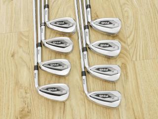 Iron set : Ping : ชุดเหล็ก Ping G425 (ปี 2021 Japan Spec. ใบใหญ่ ง่าย ไกล) มีเหล็ก 6-Pw,Aw,Lw,Sw (8 ชิ้น) ก้านเหล็ก NS Pro 850 Flex S