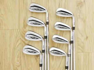 Iron set : Ping : ชุดเหล็ก Ping G425 (ปี 2021 Japan Spec. ใบใหญ่ ง่าย ไกล) มีเหล็ก 6-Pw,Aw,Lw,Sw (8 ชิ้น) ก้านเหล็ก NS Pro 850 Flex S