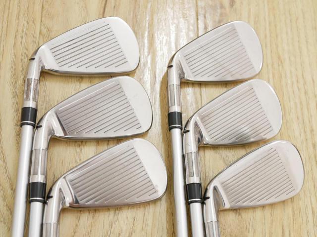 Iron set : Taylormade : ชุดเหล็ก Taylormade M6 (ออกปี 2019 Japan Spec) มีเหล็ก 5-Pw (6 ชิ้น) ก้านกราไฟต์ Mitsubishi FUBUKI TM6 Flex S