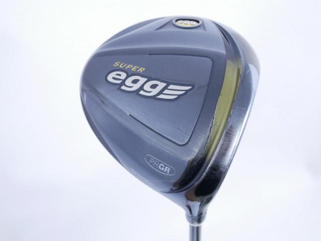 Driver : PRGR : ไดรเวอร์ PRGR Super EGG (ปี 2019 หน้าเด้งเกินกฏ COR 0.86) Loft 10.5 ก้าน M-37 Flex R