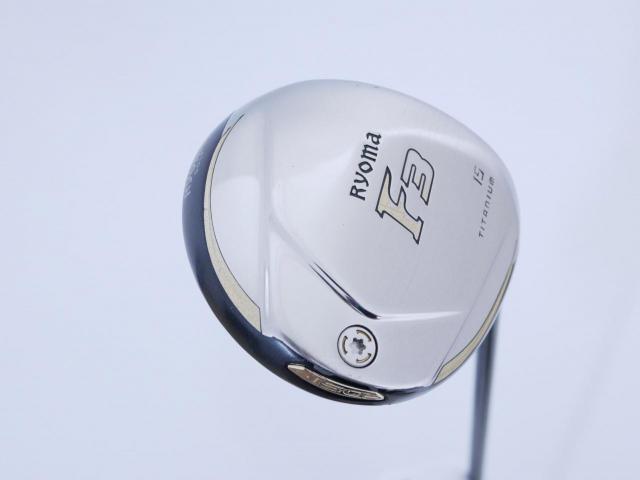 Fairway Wood : Other Brand : หัวไม้ 3 Ryoma F Titanium (รุ่นปี 2019 ไกลมากๆ) Loft 15 ก้าน Tour AD RF2 Flex R2