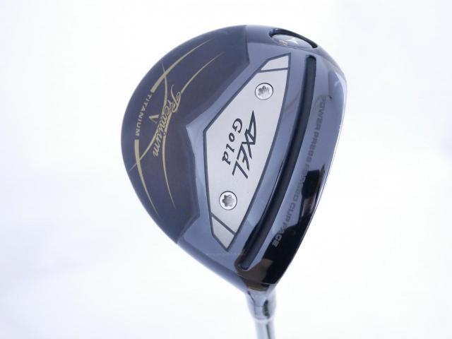 Fairway Wood : Tsuruya : หัวไม้ 5 Tsuruya AXEL Gold Premium 5 (รุ่นปี 2023 ตัวท๊อป เด้งเกินกฏ ของใหม่ 2 หมื่นกว่า) Loft 18 Flex R