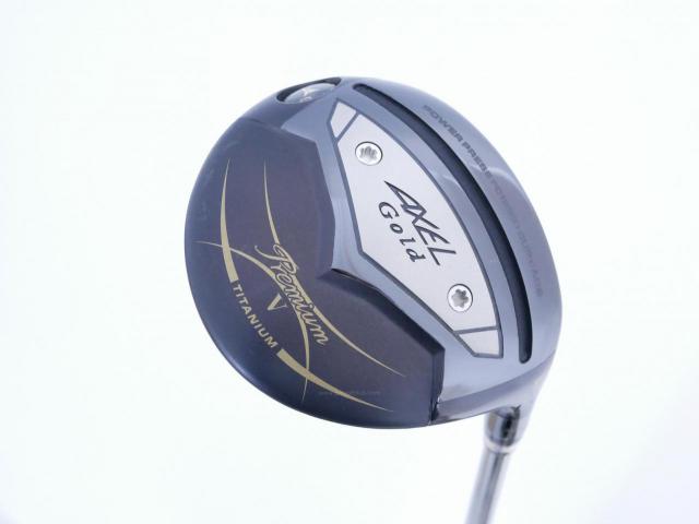 Fairway Wood : Tsuruya : หัวไม้ 5 Tsuruya AXEL Gold Premium 5 (รุ่นปี 2023 ตัวท๊อป เด้งเกินกฏ ของใหม่ 2 หมื่นกว่า) Loft 18 Flex R