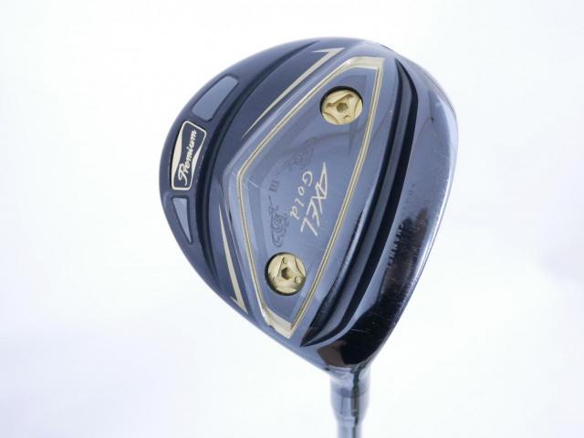 Fairway Wood : Tsuruya : หัวไม้ 7 Tsuruya AXEL Gold Premium III (รุ่นปี 2019 ตัวท๊อป) Loft 21 Flex R