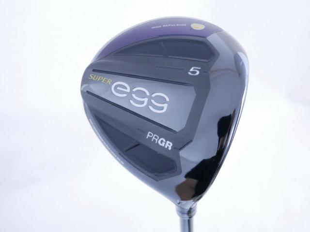 Fairway Wood : PRGR : หัวไม้ 5 PRGR Super Egg (รุ่นปี 2020 หน้าเด้งเกินกฏ COR 0.84 หายากมาก) Loft 17 ก้าน M-35 Flex R2