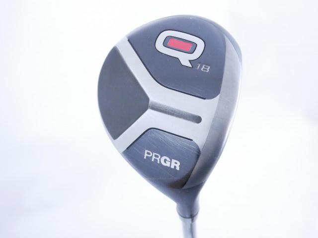 Fairway Wood : PRGR : ไม้กระเทย PRGR Q (รุ่นปี 2019 สำหรับเล่นได้ทุกไลน์) Loft 18 Flex R 